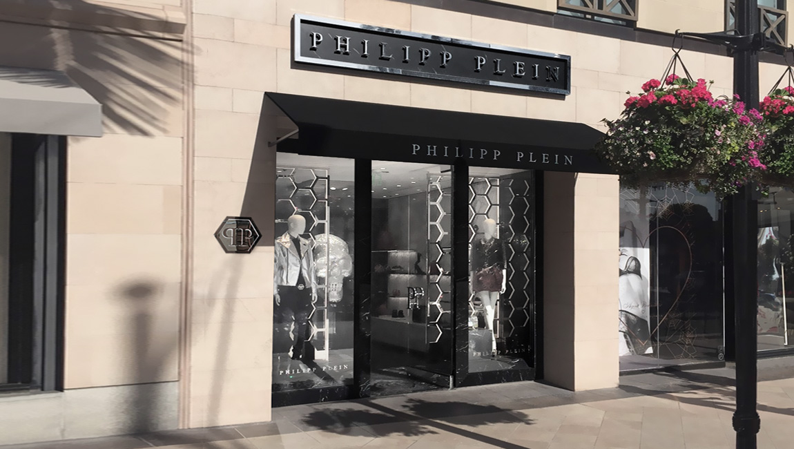 Philipp Plein opens up his new boutique at the Los Angeles Beverly